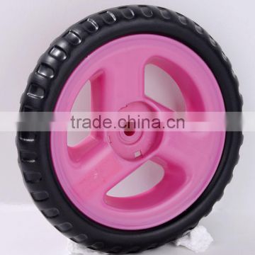 6" plastic wheel baby stroller wheel 9 inch wheels for baby carriage