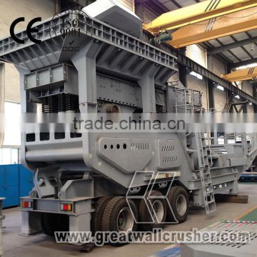 Great Wall Portable Crusher,Portable Stone Crusher,Movable Crusher