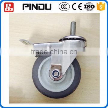 adjustable small 1.5 inch medical wheelchair caster wheel