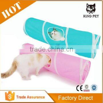 New Pet Kitten Play Tube Cat Collapsible Tunnel Toy