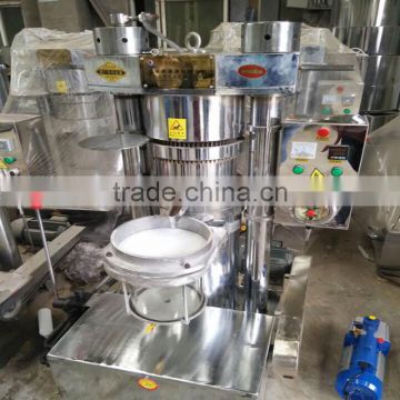 CE approved walnuts oil extractor machine , hydraulic press for walnut oil machine