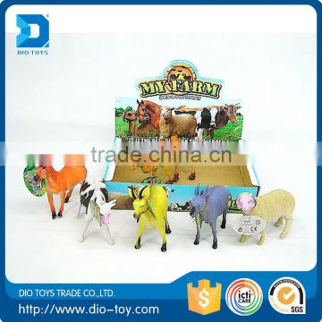 small crochet animal toy plastic toy forest animal with low price paper animal toy