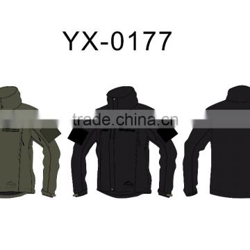 Adult clothing army jacket winter jacket for man 2017