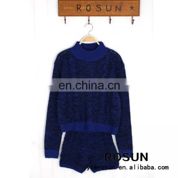 Sweater Clothing Factories in China for Ladies Sweaters Suit Guangzhou Clothing Factory