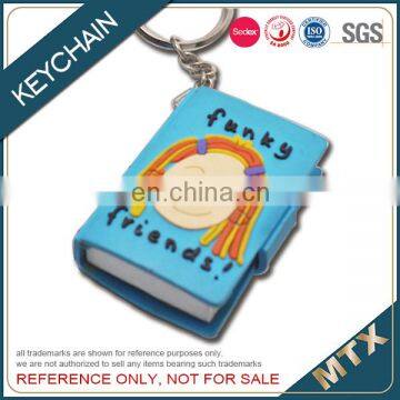 3D design soft PVC keychain manufacturer