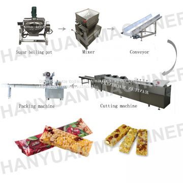 factory nutrition bar production line energy bar processing line
