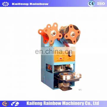 High Efficiency New Design Cup Sealer Machine Low Cost Automatic Fruit Juice Cup Sealing Machine/ Cup Sealer