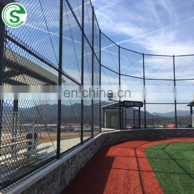 6 meter high baseball football stadium and amusements park used chain link fence