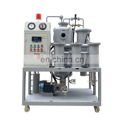 PLC Automatic Lubrication Oil Filtration Unit Used Oil Purifying Machine