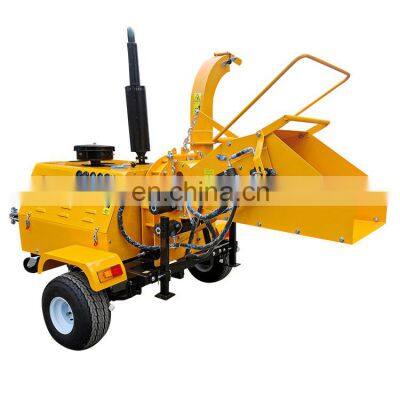 Long life Diesel Wood branches shredder crusher for organic fertilizer of landscaping job