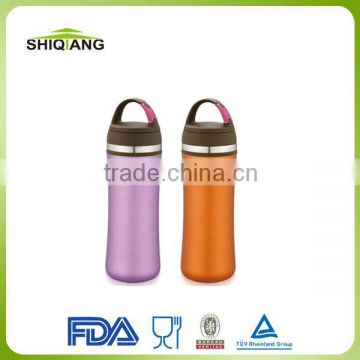 Plastic carabiner vacuum thermos mug BL-8060-A