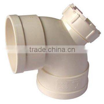 U-PVC 90 Elbow with Inspection