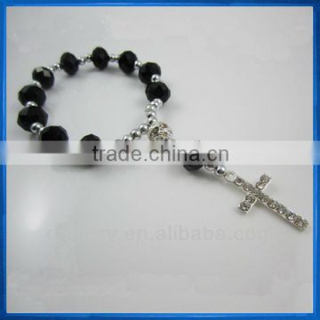 10mm crystal bead bracelet rosary