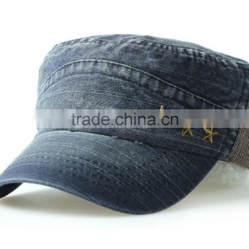 Plain stylish trendy military street cap