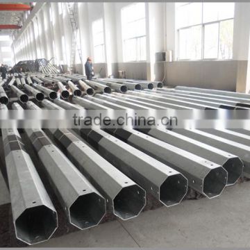 galvanized steel octagonal electric pole for distribution line                        
                                                Quality Choice