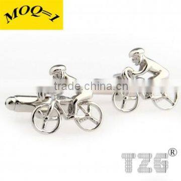 Fashion Stainless Steel Bike Cufflink