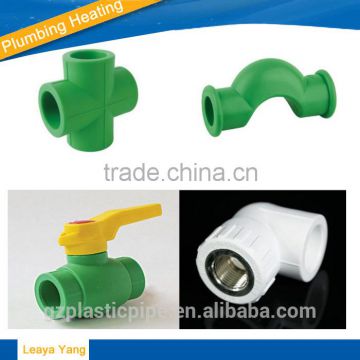 PPR brass elbow fittings high quality