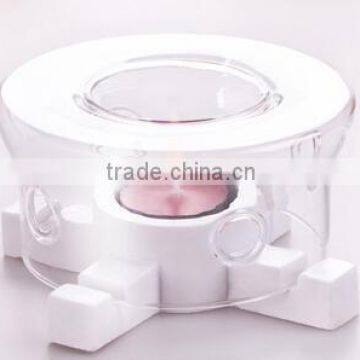 Wholesale galss candle holder for pot