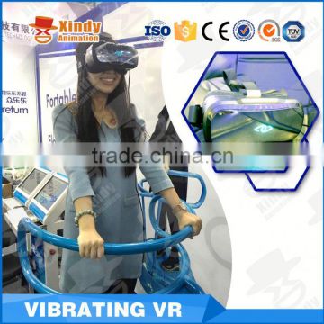 2016 Latest Amusement Park Vibration VR Standing 9D Virtual Reality Stand Roller Coaster 9D VR for sale