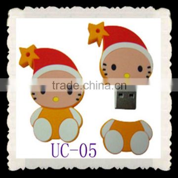 2012 the hottest USB flash disk with Christmas style