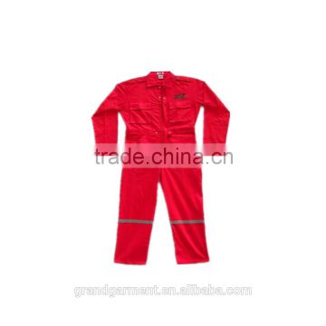 Coverall Workwear/Work overalls with reflective tape manufacturer in China
