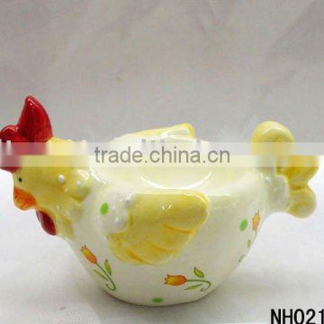 Easter gift chicken ceramic egg cup holder manufacturer