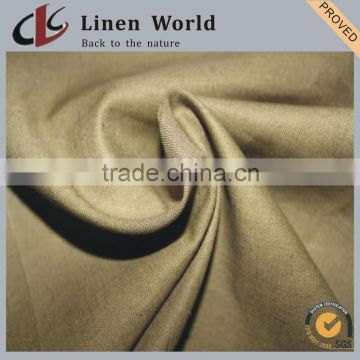 15s 1515 Linen Cotton Plain Dyed Fabric