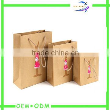 High quality brown kraft paper bags / Packaging Kraft Paper Bag / Packaging Kraft Paper Bag with handles