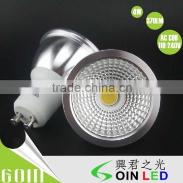 ceramic led spotlight AC COB 4W 5w led decorative spotlig 3Years Warranty with SAA C-tick Dimmable led spotlight mr16 1w 12v