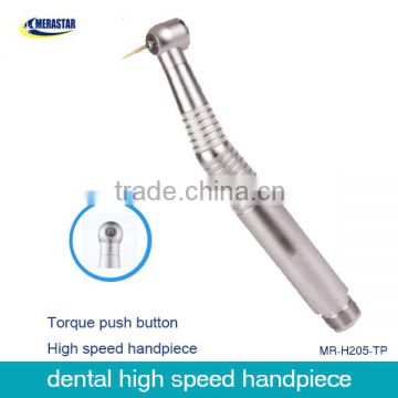 MR-H205-TP 2015 hot sale promotion New Dental High Speed Push Button Handpiece 4 holes