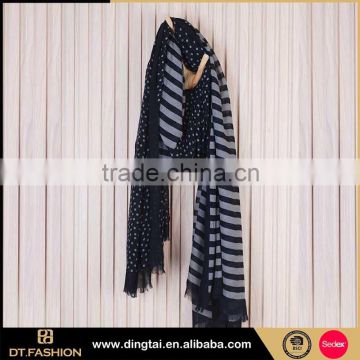 Soft luxury silk woven scarf with high quality