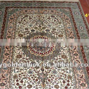 400L 4x6 persian handmade silk carpet online