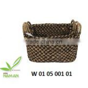 Vietnam Water Hyacinth Baskets / Best-selling Storage Baskets / Hot pop-up Baskets