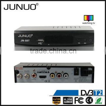 JUNUO china manufacture OEM new full hd mpeg4 h.264 mstar 7t01 digital tv receiver dvb t2 Columbia