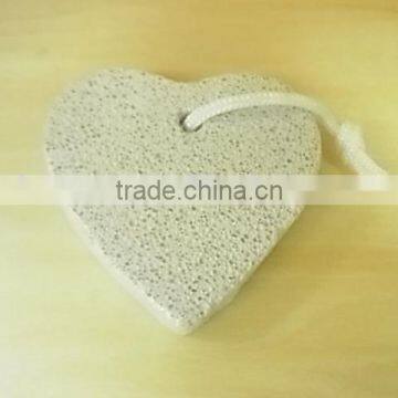 Heart shape pumice stone