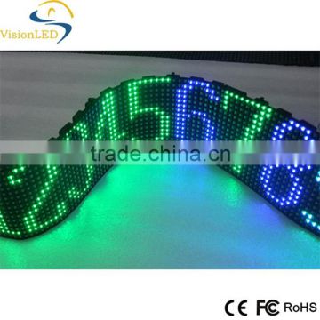 P7.62 Indoor Flexible LED Scrolling Text Signs