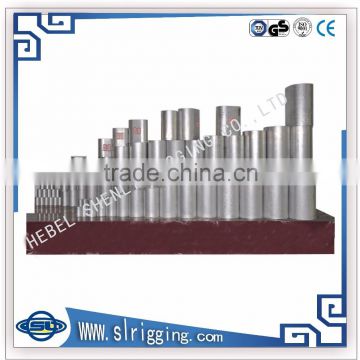 aluminum ferrule/ steel wire rope fastener