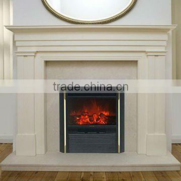 Custom fireplace with good design