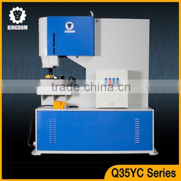 Kingdom Q35YC series sheet metal hole punch machine with single cylinders