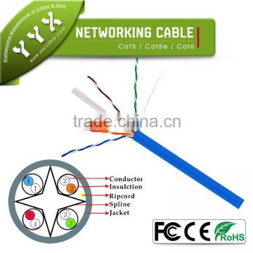 yueyangxing UTP cat5e network lan cable brands outdoor shielded