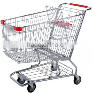 RH-SMD180 American style shopping trolley 180L 1130*580*1150mm supermarket cart trolley