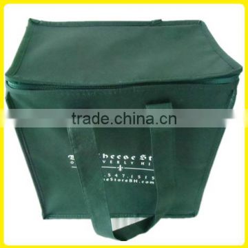 Special Cotton Insulated Zippered Non Woven Insulated Foil Lining Lunch Bag Insulated Tote Bag Insulated Grocery Bag