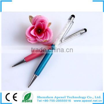hot selling ballpoint 2 in 1 touch stylus pen