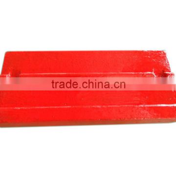 Various types of impact crusher spare parts