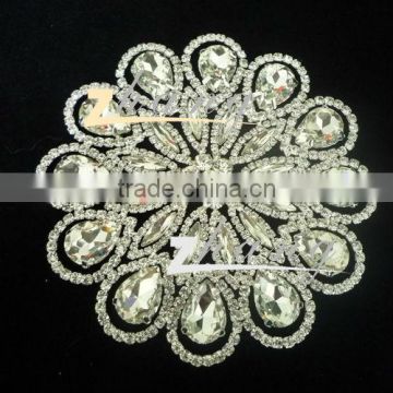 Latest Crystal Rhinestone lace for wedding decoration.garment accesseries