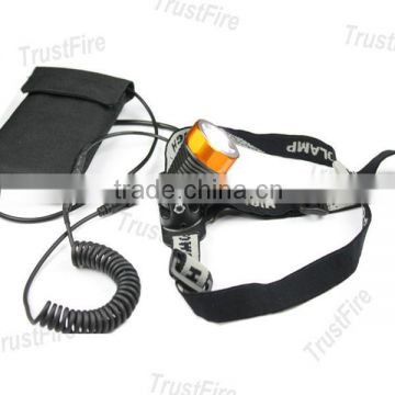 2013 Trustfire Portable 3868 -H6 led headlight CREE XMLT6 400lm rechargeable led headlight from China original factory