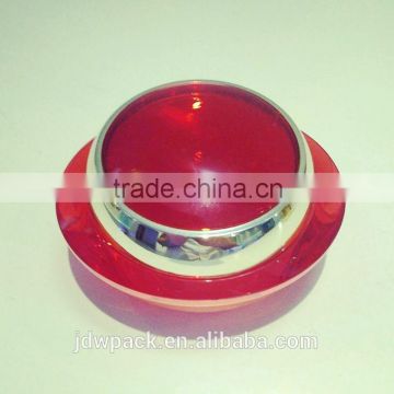 acrylic sail-shaped jar cosmetic packaging