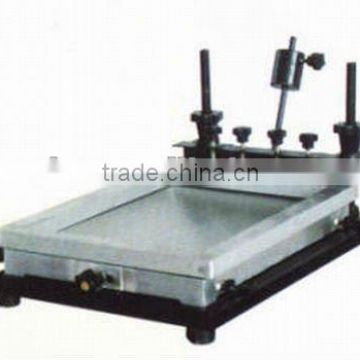 Manual screen printing machine