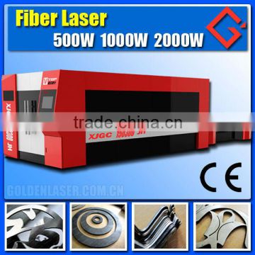 500W 1KW 2KW Fiber CNC Laser Cutting Steel
