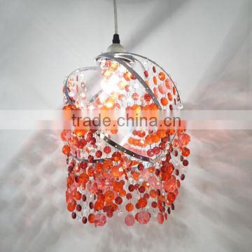 Modern European Style Decorative Crystal Bead Pendant Lights / Lamps Indoor Lighting